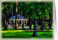 Wedding In The Forest - Maid of Honor card