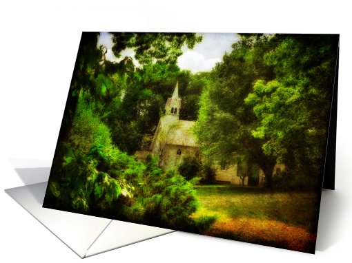 The Little Chapel In The Woods card (497172)