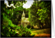 The Little Chapel In The Woods card