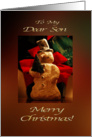 Merry Christmas Snowman - My Son card