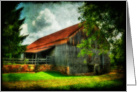 Barn In Summer - Blank Card