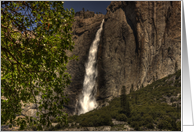 Yosemite Water Fall card