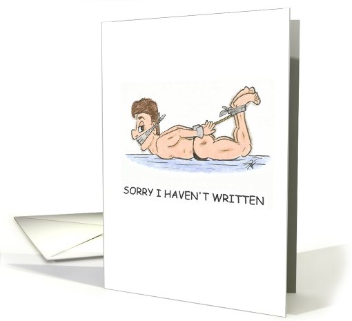 Gay Greetings All Tied Up card (481415)