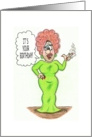 Gay Greetings Drag Queen Birthday card