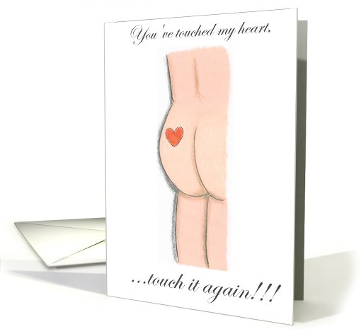 Gay Greetings You've Touched my Heart card (481794)