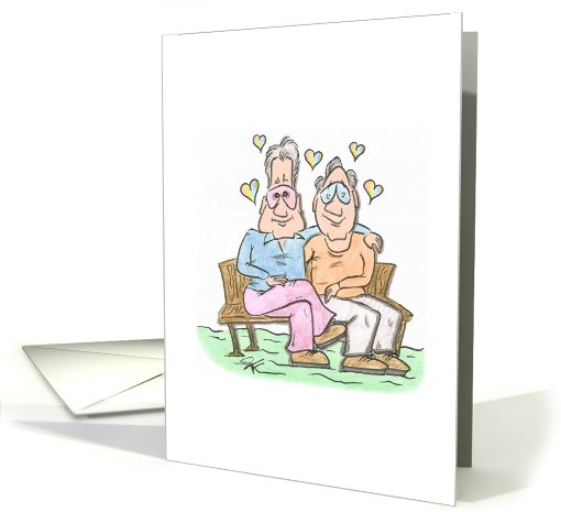 Gay Greetings Anniversary card (481797)