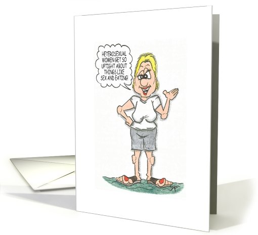 Gay Greetings Lesbian Humor card (481836)
