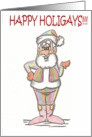 Happy Holigays! card