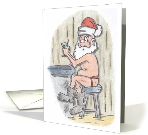 santa jock card (725562)