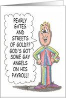 GAY ANGELS card