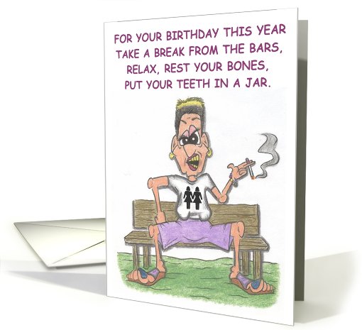 Happy Birthday Old Lezbo!
 card (743371)