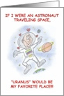 Valentine’s Day gay astronaut card