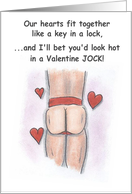 Valentine's Day jock...