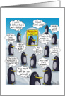 Penguin of the Month card