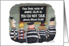 Mime Club Happy Birthday! card