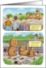 Birthday for a Lover of Cute and Funny Wild Animals card