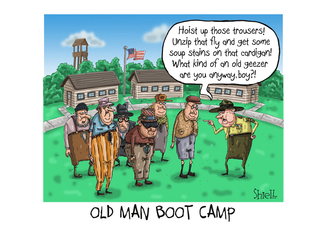 Old Man Boot Camp...