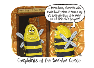 Beehive Condo Happy...