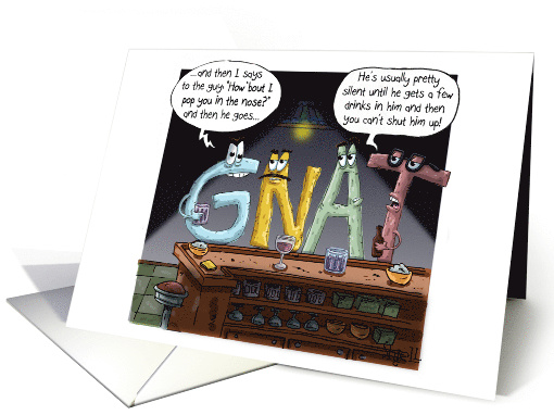 Funny Birthday Getting Older Bar Fly Humor card (1693464)