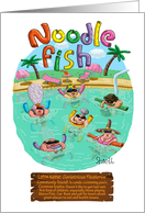 Noodle Fish Happy Retirement! card
