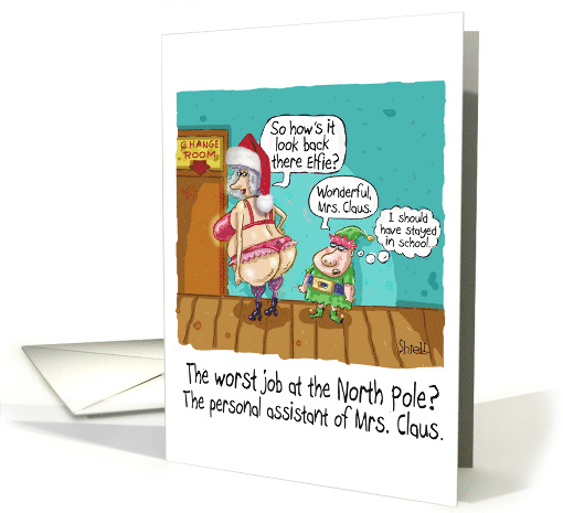 The Worst Job At The North Pole card (509395)