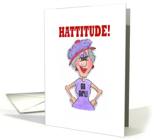 red hat hattitude card (482601)