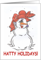 Red Hat Snowgal