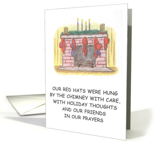RED HAT by the chimney card (494290)