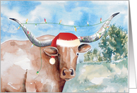 Mooooie Christmas card