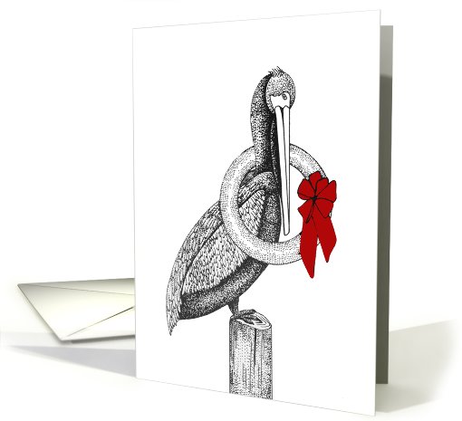 Pelican Christmas card (482941)