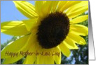 Mother-in-Law Sunflower card