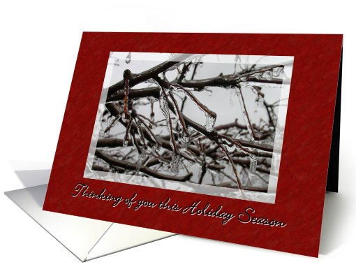 Thinking of you this Holiday Season card (516042)