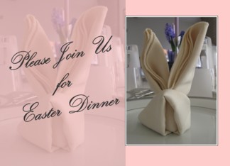 Easter Dinner - Please Join Us - Pink