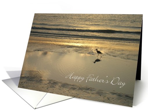 Happy Father's Day - Sand Piper card (817027)