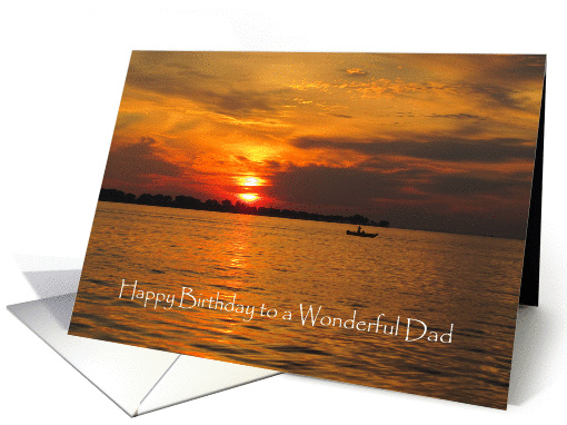 Happy Birthday to a Wonderful Dad card (842697)
