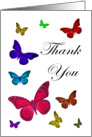 Thank You Butterflies card