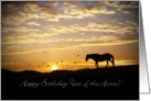 Happy Birthday Year of the Horse card