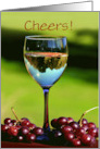 Cheers Happy Mother’s Day White Wine card