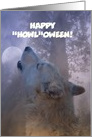 Wolf Happy Halloween Customize card