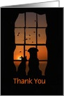 Thank you for pet sitting Customize card