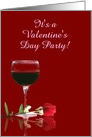 Valentine’s Day Party Customizable Invitations card