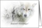 White Wolf Season’s Greetings card