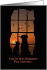 Happy Mother’s Day from Dog and Cat Cute Customizable card