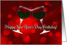 Happy New Year’s Day Birthday card