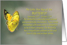 The Celtic Zodiac SIgn of the Butterfly - Libra card