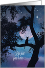 Congratulations on your New Pet, Fur Baby,Cat Cute Cat and Moon card