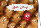 Another Birthday Humorous Hot Cookie Happy Birthday with Hot Cookies card