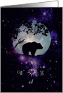 Congratulations on Your Graduation Native American Bear and Moon card