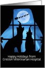 Happy Holidays Cat and Dog Business Animal Services, Veterinarian, Pet card