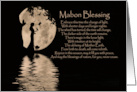 Mabon Blessings Autumn Equinox Moon and Poem card